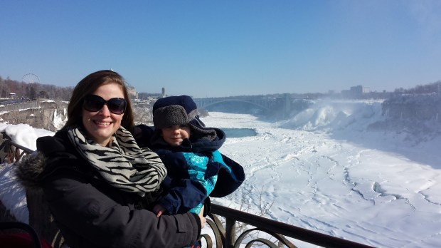 Frozen Niagara Falls